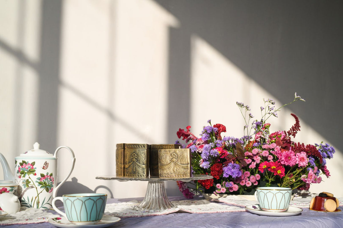 Byaas | A Piece of Cake Slice Candle, Burnished Brass (view 2)