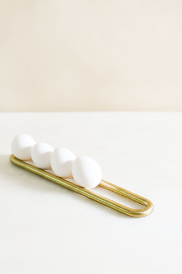 Byaas | Continuous Loop Countertop Organizer, Burnished Brass