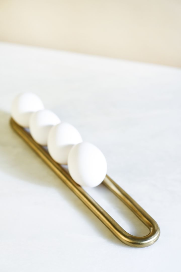 Byaas | Continuous Loop Countertop Organizer, Burnished Brass (view 2)