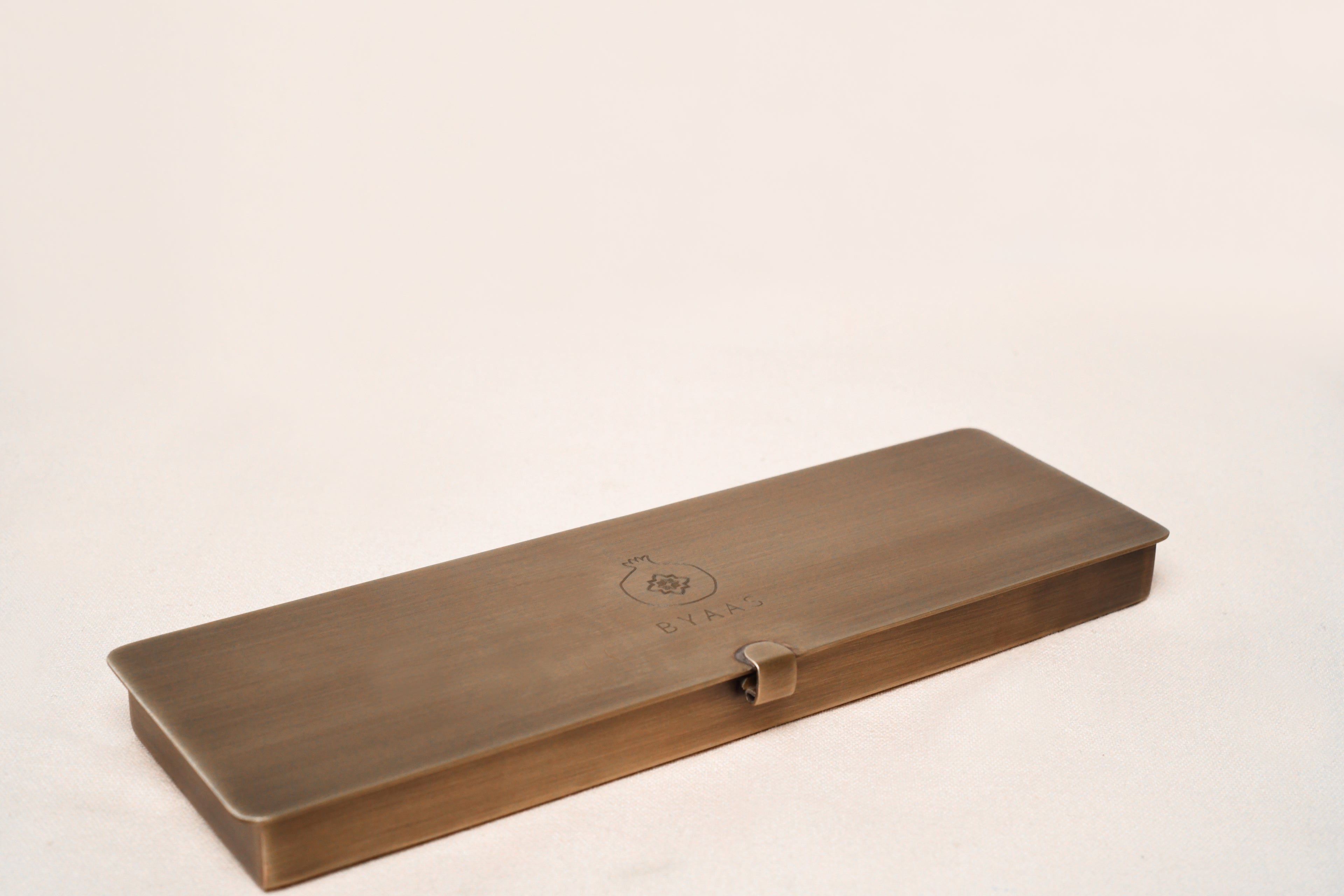Keepsake Incense Box in Brass