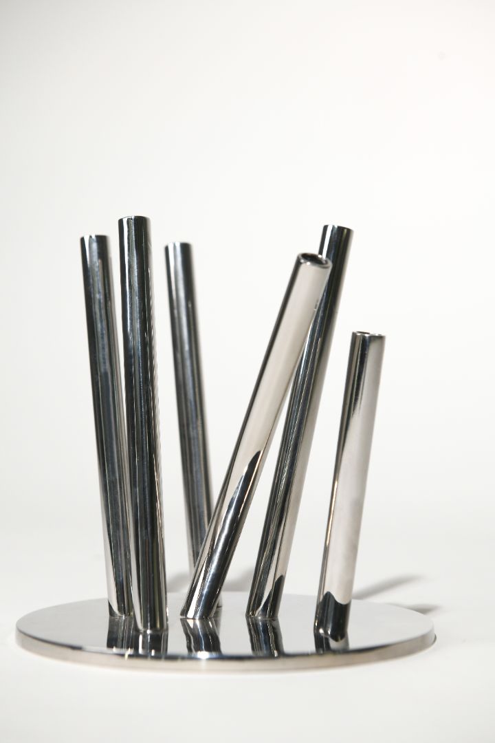Chrome Vase Modern Design | Quick Fix Collection by BYAAS