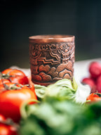 Chinoiserie Candle in Copper
