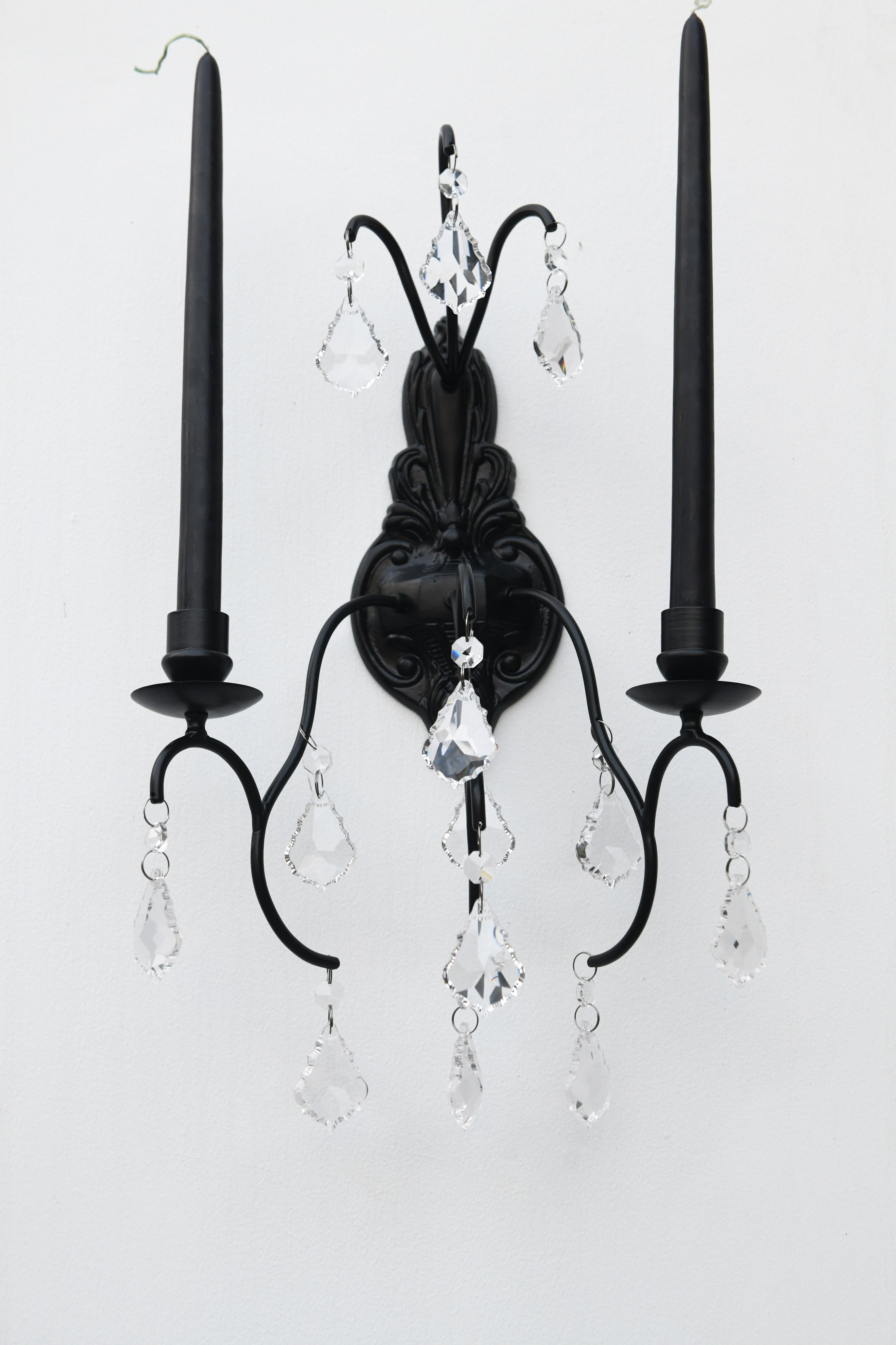 Crystal Wall Sconce Candelabra