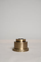 Peacock Candle Holder in Brass