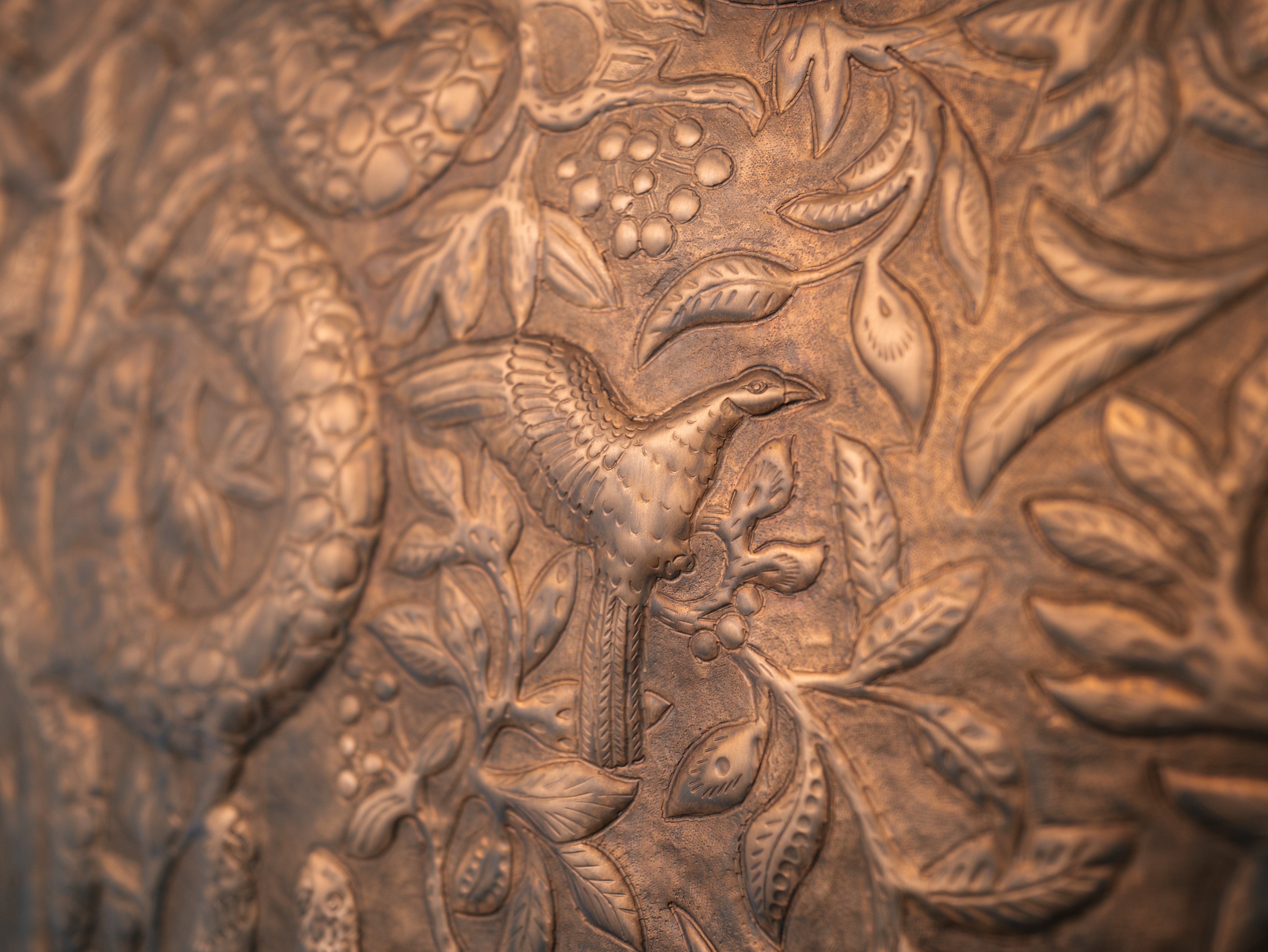 Mowgli Jungle Book Brass Art Panel