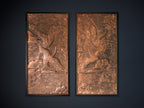 Soaring Cranes Diptych: Set of Two